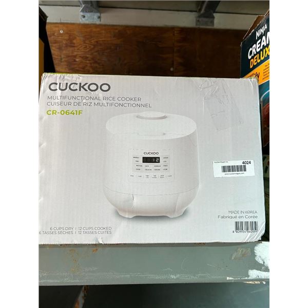 Cuckoo Multifunctional Rice Cooker