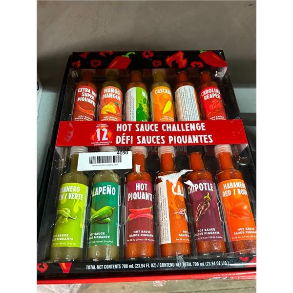 12 Gourmet Hot Sauce Challenge