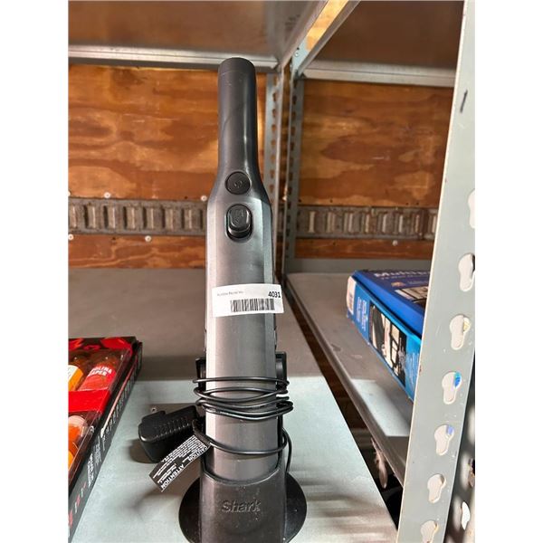 Shark Handheld Vacuum, Lightweight at 1.4 Pounds with Powerful Suction, Charging Dock, Single Touch 