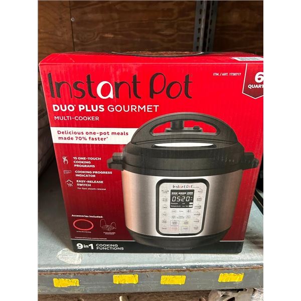 Instant Pot Duo Plus Gourmet Multi Cooker