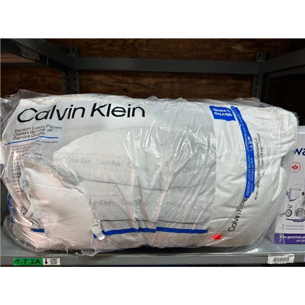 Calvin Klein Queen Size Premium Pillows 2 Pack