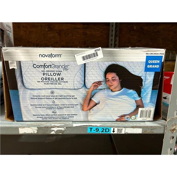 Nova Form Gel Memory Foam Pillow