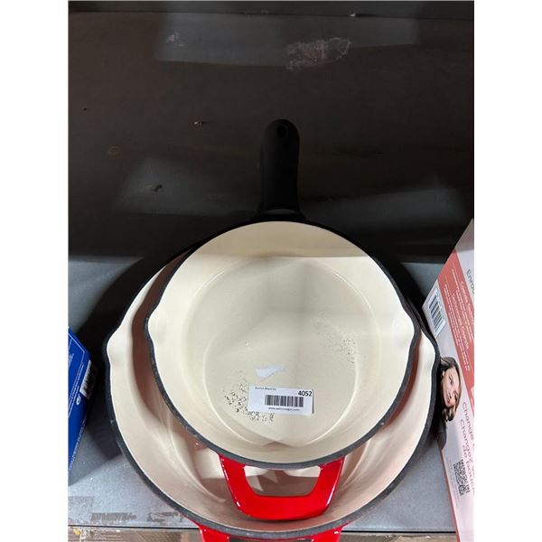 Tramontina Enameled Cast Iron Skillets 2 Piece