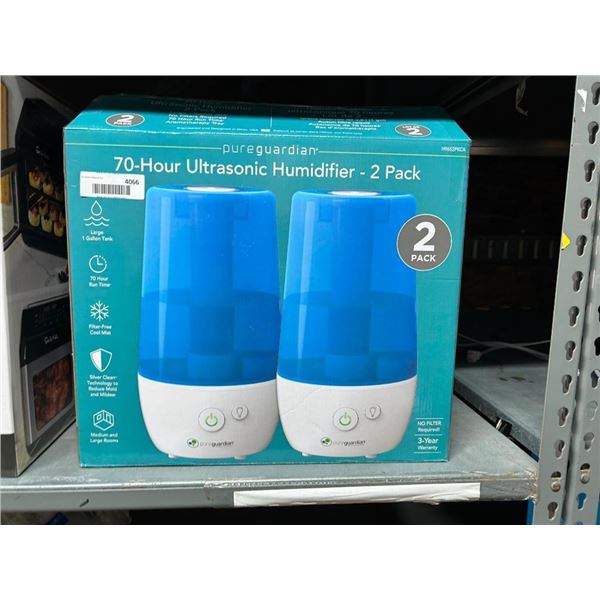 Pure Guardian 70 Hour Ultrasonic Humidifier 2 Pack