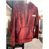 Image 1 : Denver Hayes Light Burgundy 1/2 Zip Plush Hoodie Size Medium