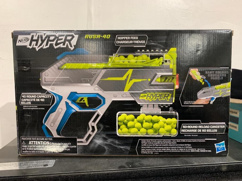 Hyper Hopper Nerf Cannon Hyper Extreme Speed Rush 40 Hopper Feed
