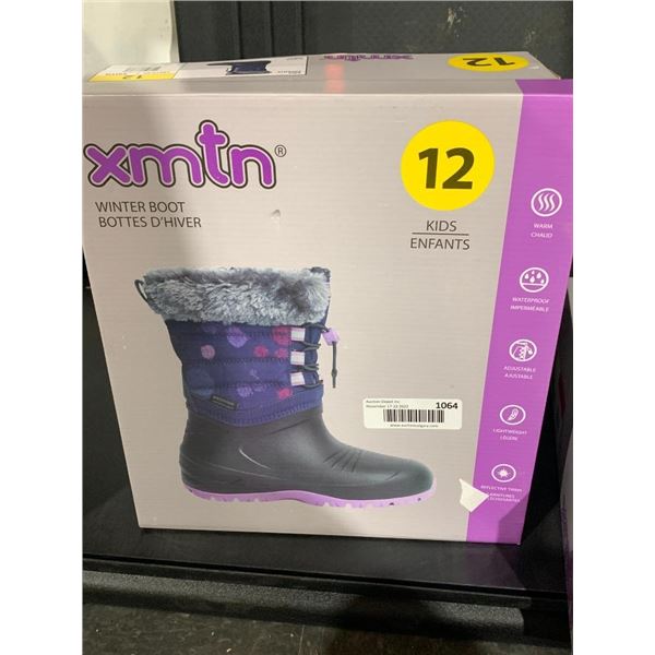 Xmtn Kids Winter Boots Size 12