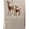 Image 2 : 2 Piece Canvas 2 & 3' Deer With Fawn