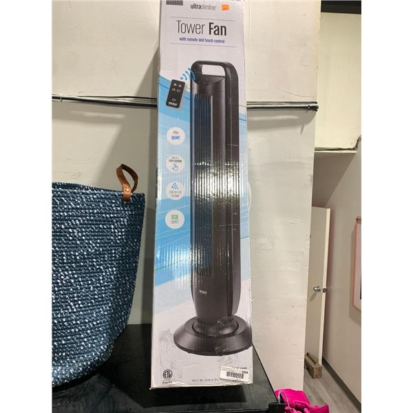 Ultra Slime Line Tower Fan With Touch Controls