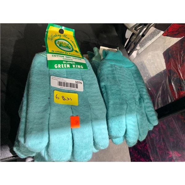 Super Green King 100% Cotton Work Gloves