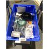 Image 1 : Assorted Bin Of Electronics - Bin Included