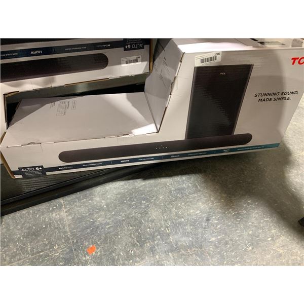 TCL Alto 6+ 2.1 Channel Sound Bar with Dolby Audio & Wireless Subwoofer
