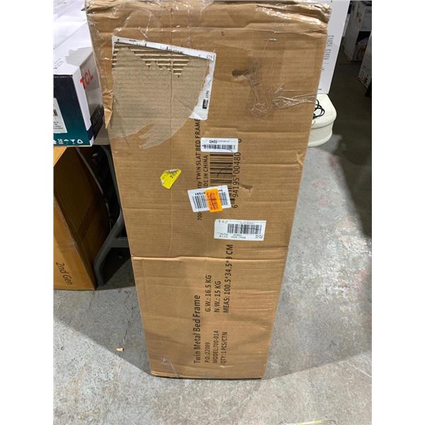 Twin Metal Bed Frame IN BOX