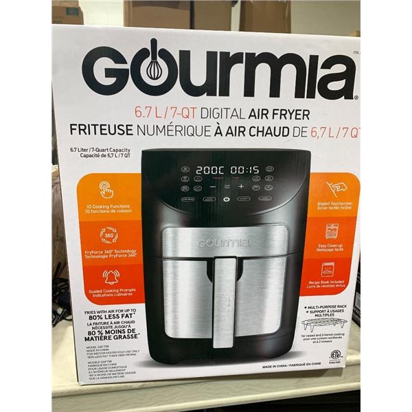 Gourmia 6.7L Digital Air Fryer IN BOX