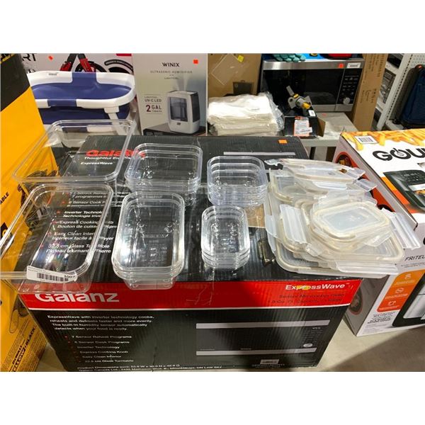 Lot of Storage Containers with Lids