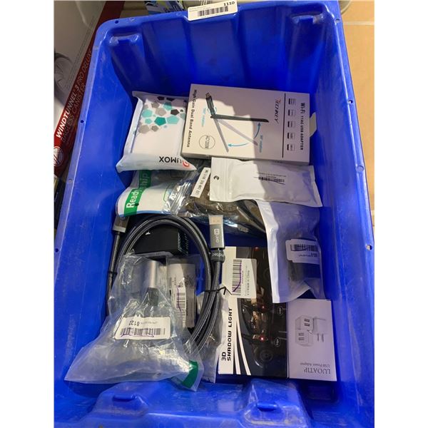 Lot of Assorted Electronics - Bin Included