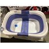 Image 1 : Foldable Baby Bathtub,Collapsible Baby Tub with Temperature Sensor