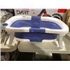 Image 2 : Foldable Baby Bathtub,Collapsible Baby Tub with Temperature Sensor