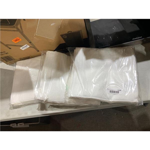 Lot of 3 / 10Packs Hotel Wash Cloths White