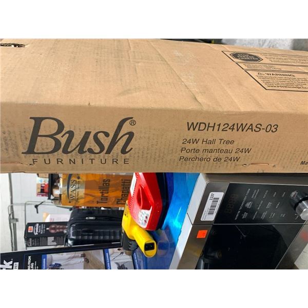 BUsh Furniture WDH124WAS-03 24W Hall Tree