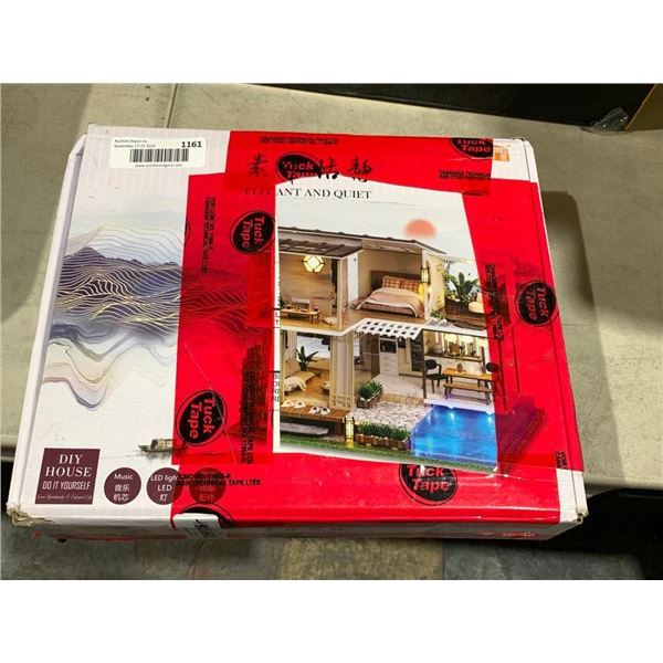 Elegant & Quiet DIY House w/ Music & LED Lights Miniture House Kit
