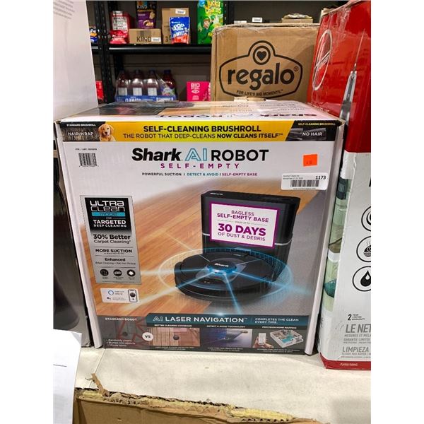 Shark AI Robot Self-Empty AI Laser Navigation Vacuum