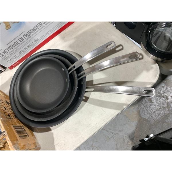3 Piece Kirkland Fry Pan Set
