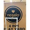 Image 3 : Regalo 4 in 1 Play Yard Safety gate Model 1350DS Color White 51.5" to 194" wide by 28" high