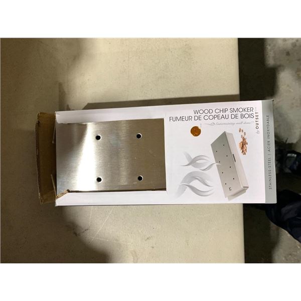 Outset Wood Chip Smoker Stainless Steel