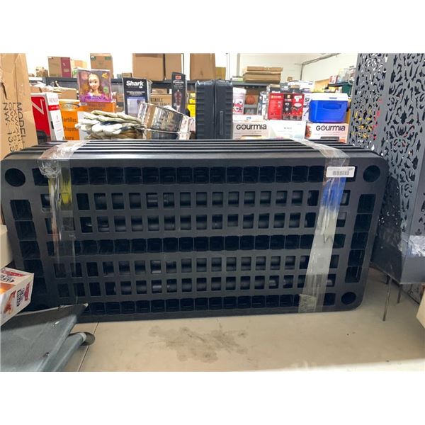 5-Shelf Resin/ Plastic Storage Rack/ Shelving Unit