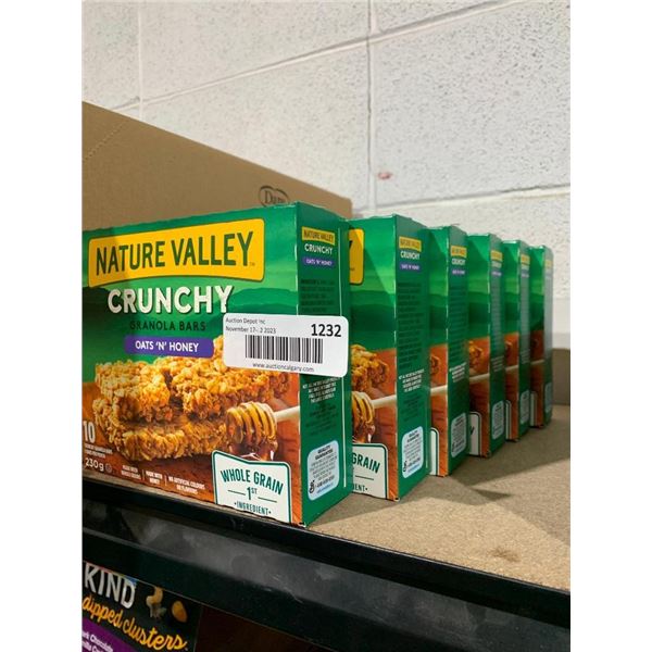 Nature Valley Crunchy Granola Bars Oats'n' Honey 6 x 230g