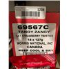 Image 2 : Tangy Zangy Soft n' Chewy Sour Strawberry Twisties 14 x 127g