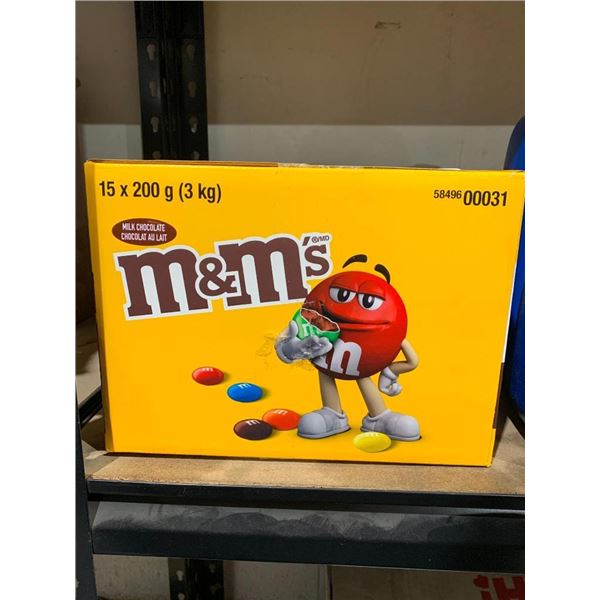 M7M's Milk Chocolate Candy 15 x 200g