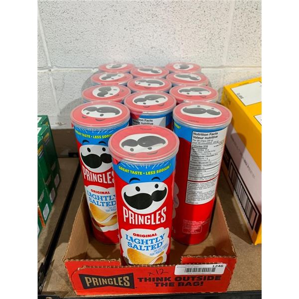 Pringles Original Lightly Salted Chips 12 x 148g