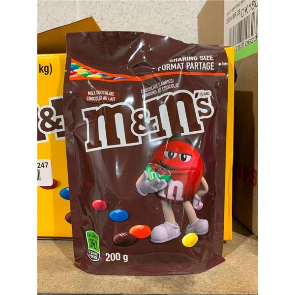 M&M's Milk Chocolate Candy 15 x 200g