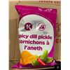 Image 2 : Circle K Spicy Dill Pickle Chips 7 x 180g