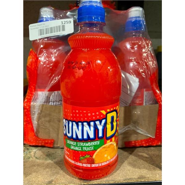 Sunny D Orange Strawberry 12 x 500ml