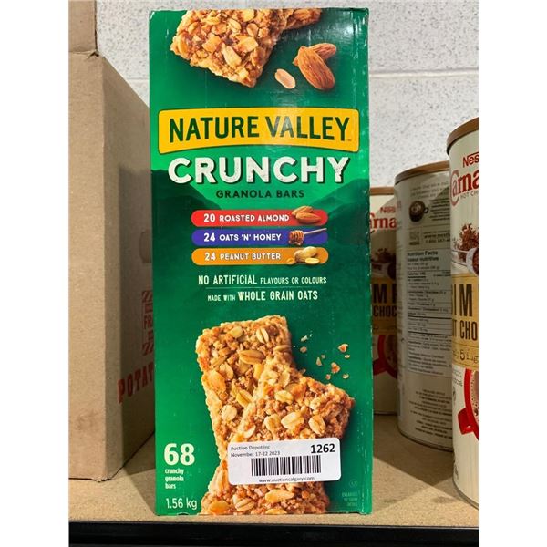 Nature Valley Crunchy Granola Bars 68 Bars (1.56KG)