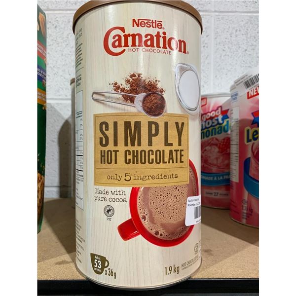 Nestle Carnation Simply Hot Chocolate 1.9kg