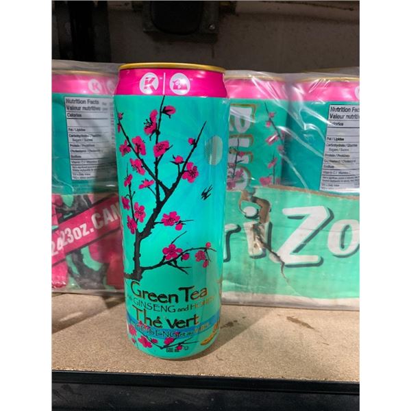 Arizona Green Tea W/ GInseng & Honey 24 x 680ml