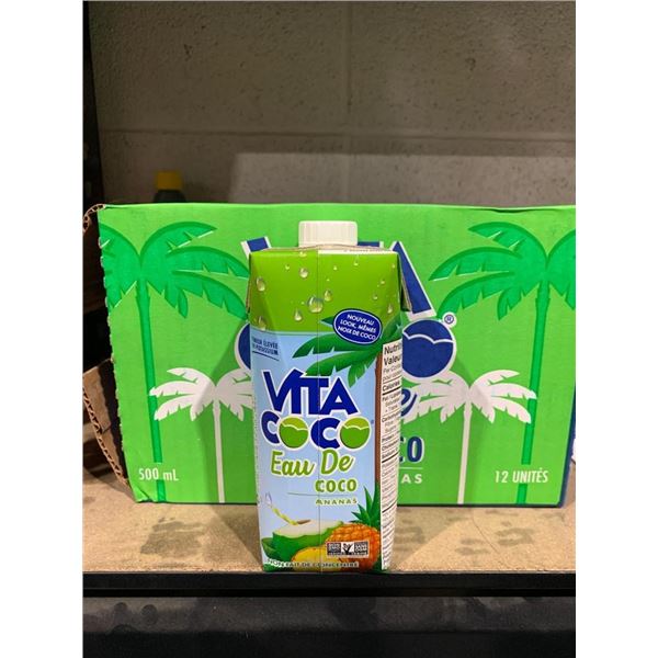 VitaCoco Coconut Water Pineapple 12 x 500ml