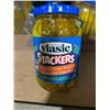 Image 1 : Vlassic Stackers Bread & Butter Pickles 12 x 500ml