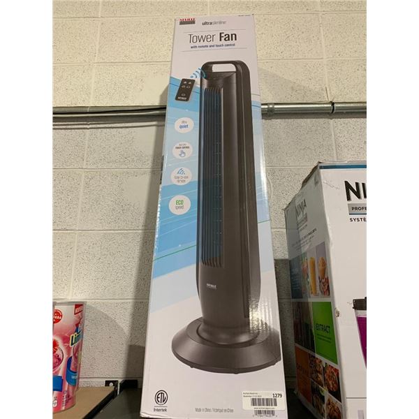 Seville Ultra Slim Line Tower Fan w/ Remote Control