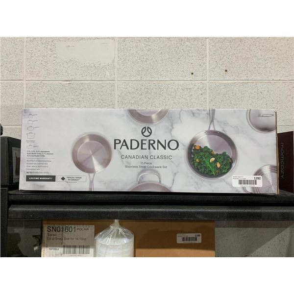 Padernao 11 Pc Canadiana Cookware Set