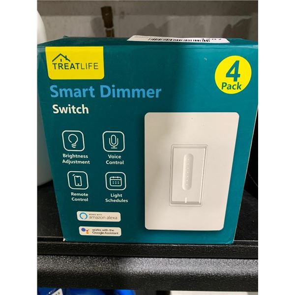 TreatLife Smart Dimmer Switch 4 Pack