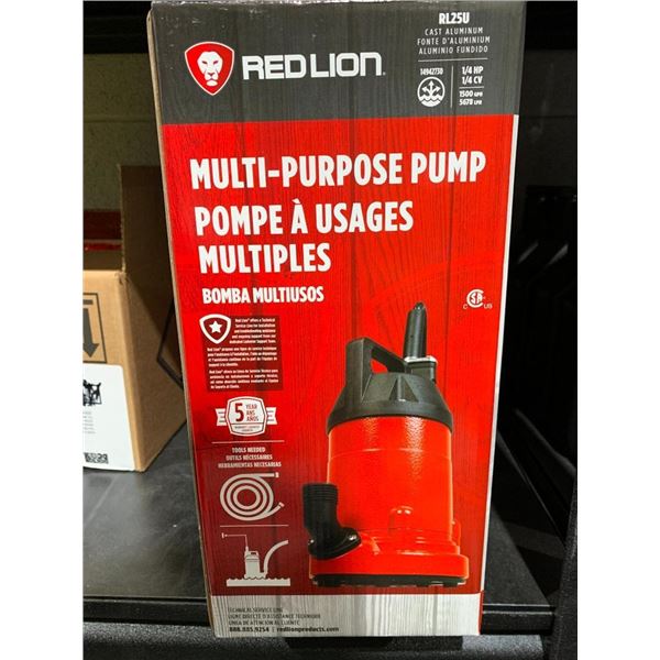 Red Lion multi-purpose pump