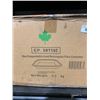 Image 1 : Compostable lined rectangular fibre container - holds 58oz, 300 pieces