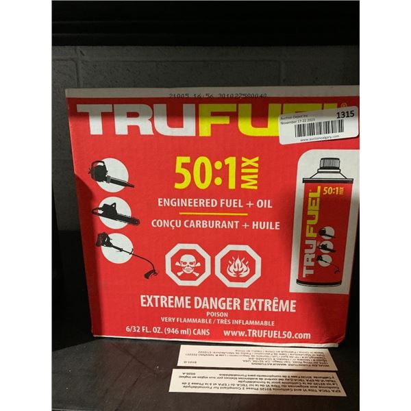 TruFuel 50:1 mix engineered fuel + oil 6x946ml