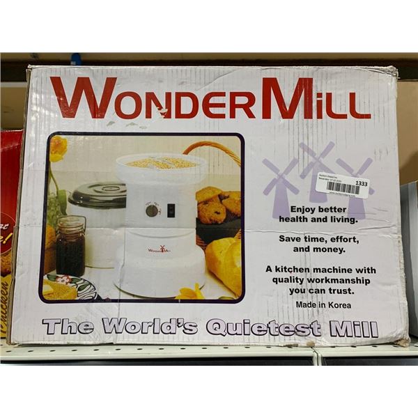 WonderMill Electric wheat grinder