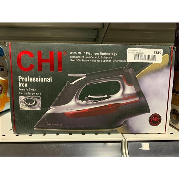 CHI professional steam iron